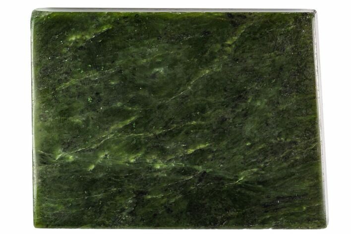 Polished Canadian Jade (Nephrite) Slab - British Colombia #112739